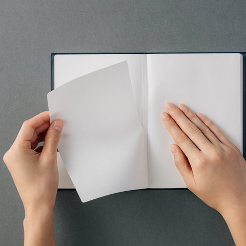 HIDARI Left-handed Planner 2024 grayish beige (Japanese edition)