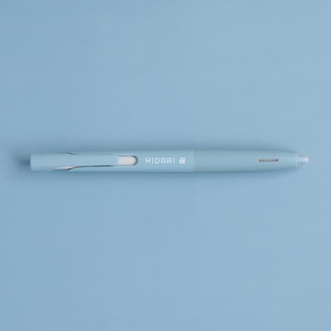 HIDARI Original Ballpoint Pen | Left-Handed Logo Design (Blén, Light Blue)