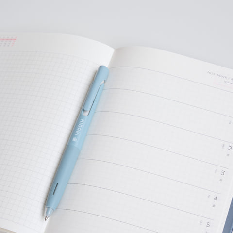 HIDARI Original Ballpoint Pen | Left-Handed Logo Design (Blén, Light Blue)