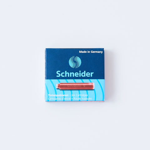 Schneider ink cartridges, 6-pack