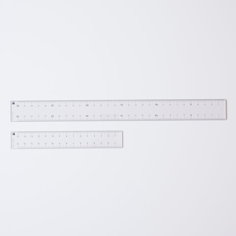 HIDARI  Ruler 30cm, both right and left-handed