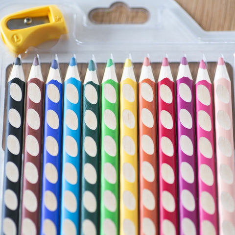 STABILO EASYcolors (12 colors), left-handed