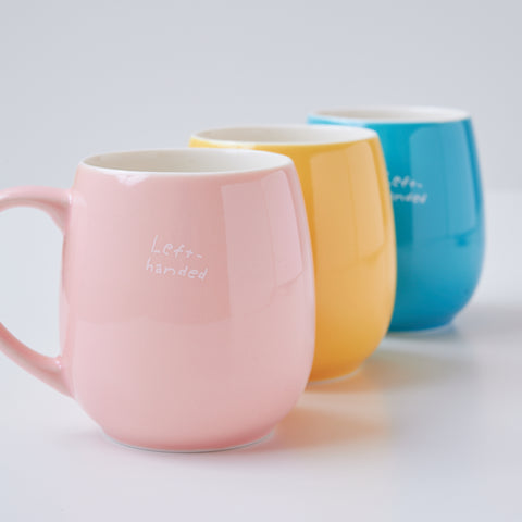 Hidari and Origami collaboration on barrel aroma mug, 3 colors