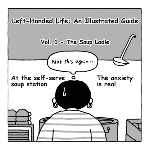 Left-Handed Life in Japan: A Manga Series — Vol. 1: The Soup Ladle