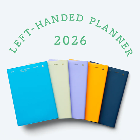 Image of the HIDARI Left-handed Planner 2026