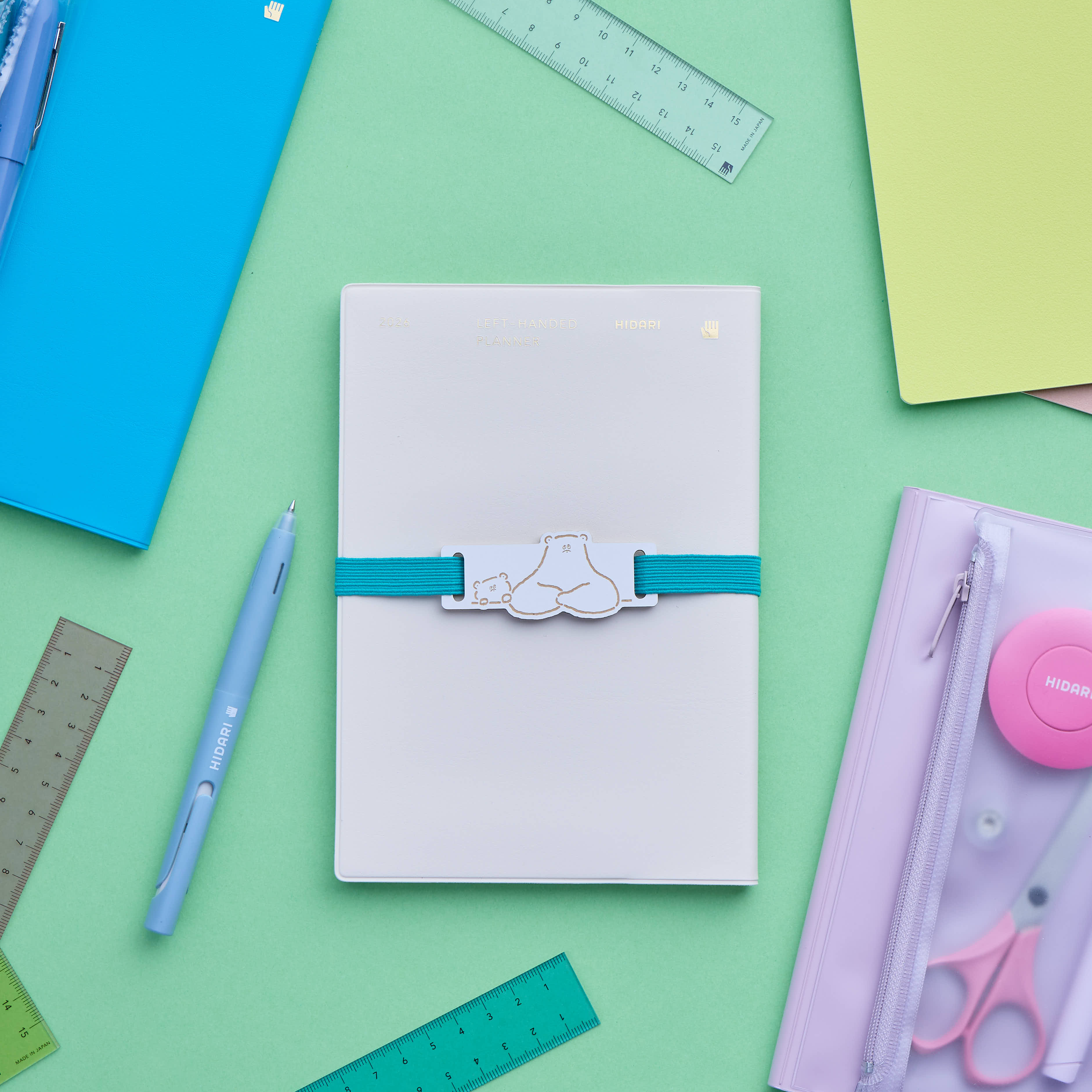【HIDARI Left-Handed Planner 2026】Top Planner Accessories – HIDARI｜A ...
