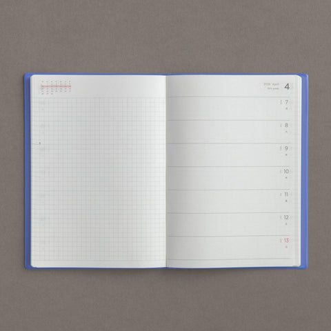 HIDARI Left-handed Planner 2025 Yellow (Japan edition)