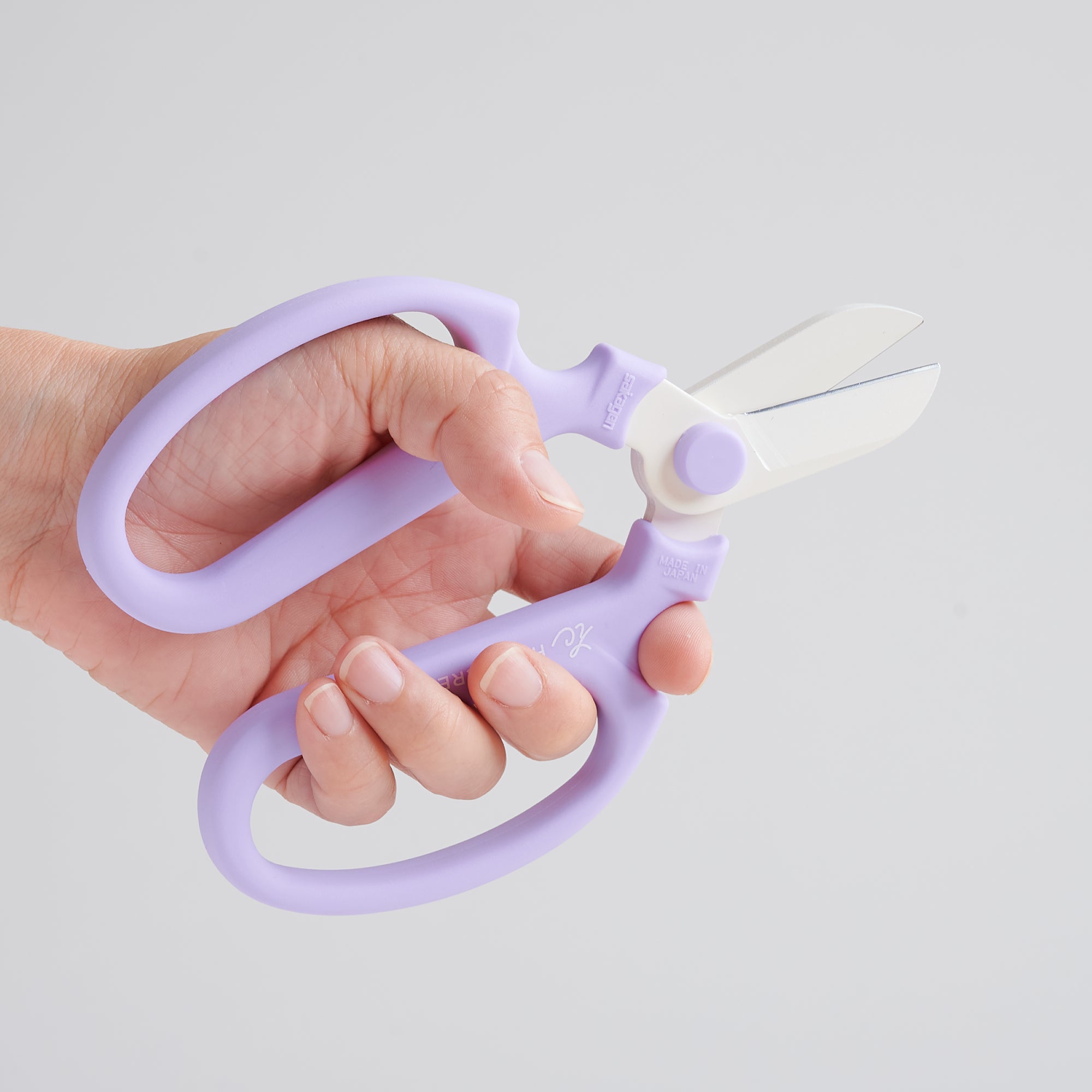 SAKAGEN Left-Handed Flower Scissors – Japan Made, Award-Winning