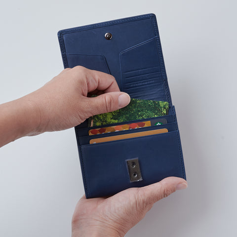 Left-handed Wallet (Navy)