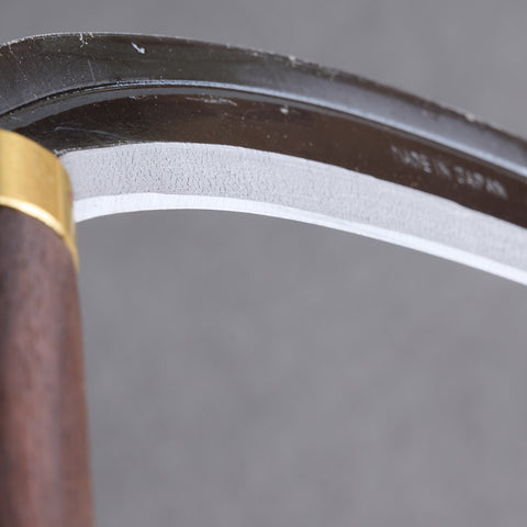 Banshu Sakle Gift Set – Left-Handed Grass Sickle (Walnut Handle)
