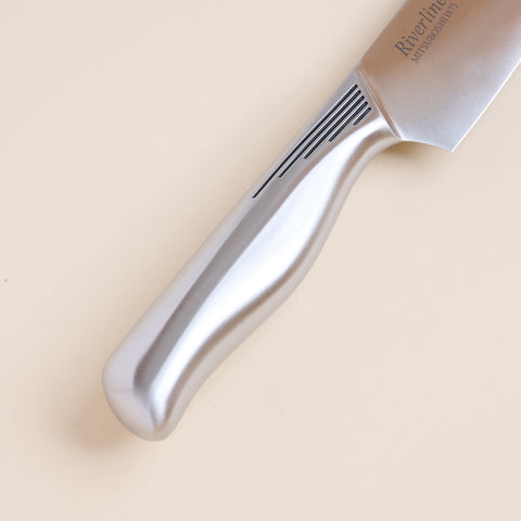Left-Handed "Riverline" Santoku Knife by Mitsuboshi Cutlery