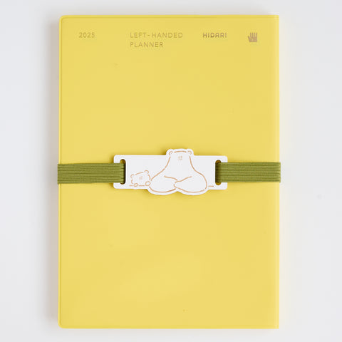 Polar Bear Book Band – Perfect for the Left-Handed Planners (5 Colors)