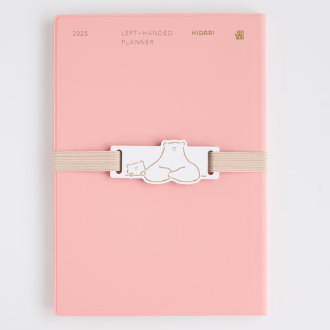Polar Bear Book Band – Perfect for the Left-Handed Planners (5 Colors)