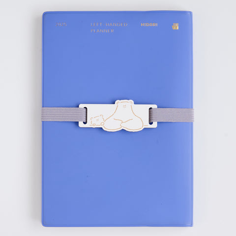 Polar Bear Book Band – Perfect for the Left-Handed Planners (5 Colors)