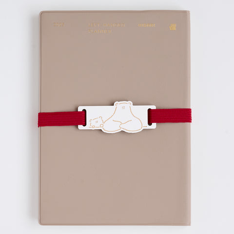 Polar Bear Book Band – Perfect for the Left-Handed Planners (5 Colors)