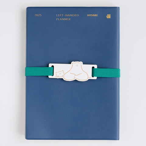 Polar Bear Book Band – Perfect for the Left-Handed Planners (5 Colors)