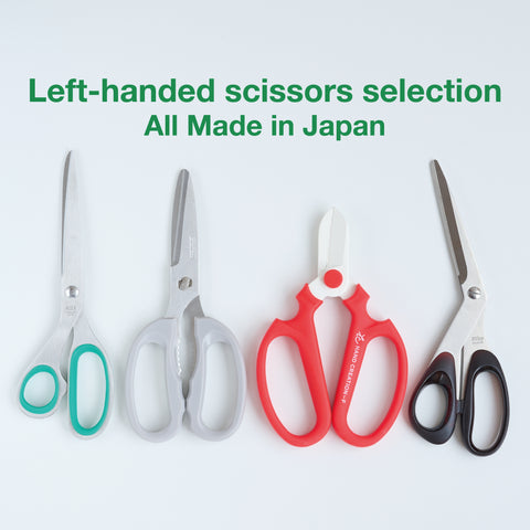 Left-handed Scissors Selection – All Made in Japan