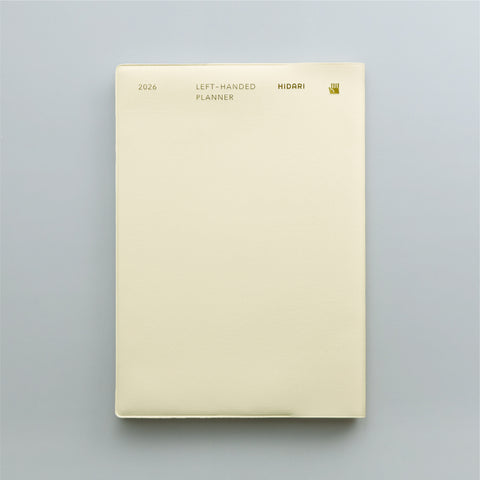 HIDARI Left-Handed Planner 2026 (Japan Edition)