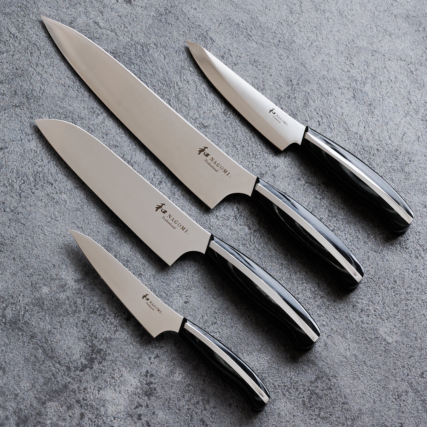 Left-Handed NAGOMI Professional Knives — Hand-Finished in Seki