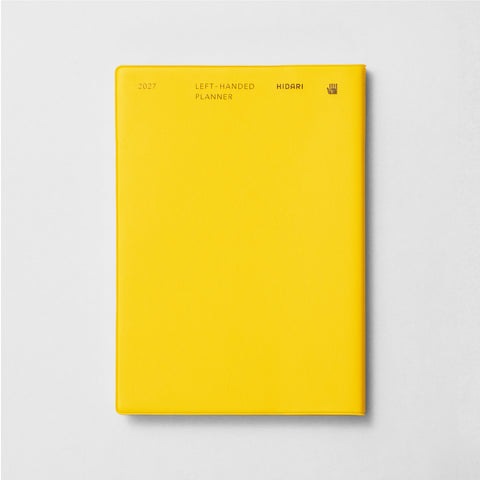 HIDARI Left-Handed Planner 2027 (16-Month Japan Edition)