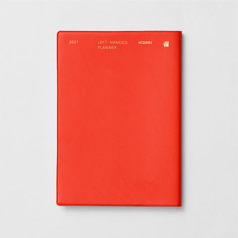HIDARI Left-Handed Planner 2027 (16-Month Japan Edition)
