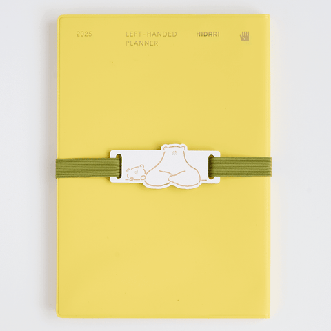 Polar Bear Book Band – Perfect for the Left-Handed Planners (5 Colors)