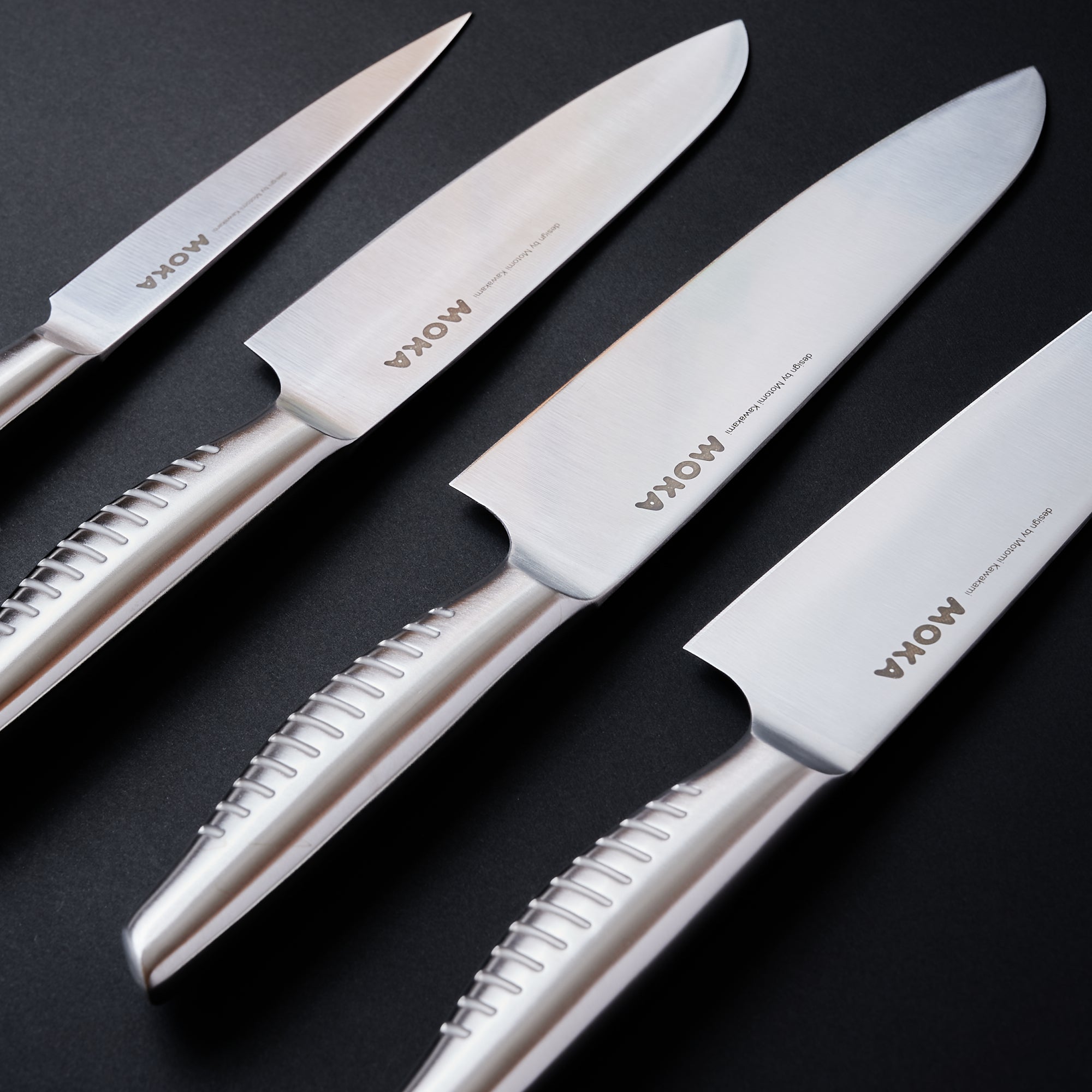 MOKA Left-Handed Knives by Suncraft – Made in Seki, Japan | HIDARI