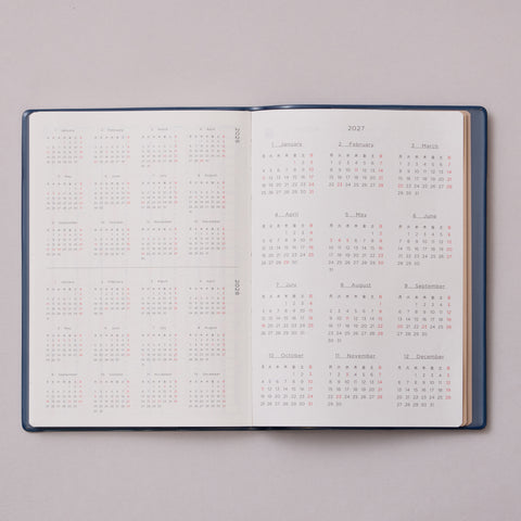 HIDARI Left-Handed Planner 2027 (16-Month Japan Edition)