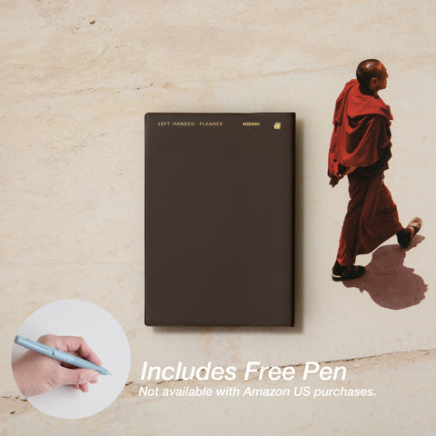 HIDARI Left-handed planner UNDATED