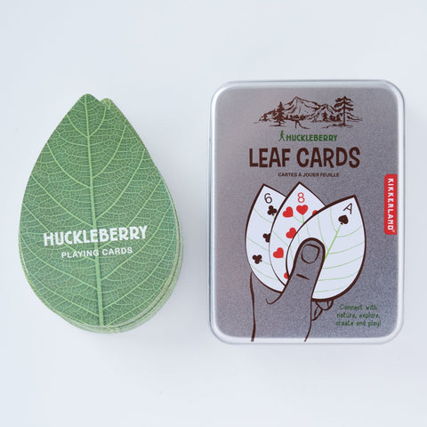 KIKKERLAND Leaf playing cards, both left and right-handed