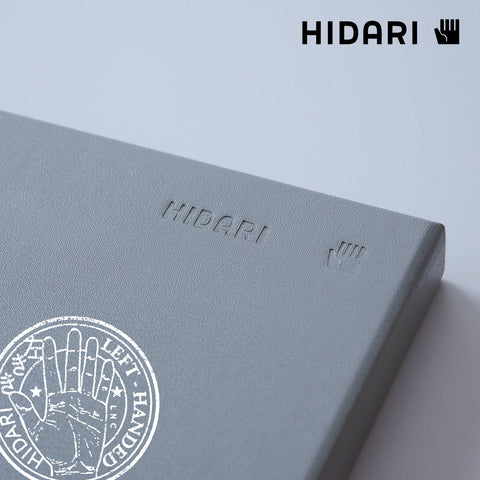 HIDARI Left-handed planner hard cover