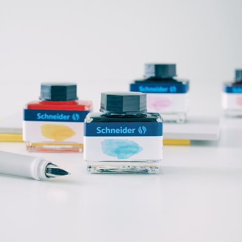 Schneider Fountain Pen Bottled Ink, Pastel