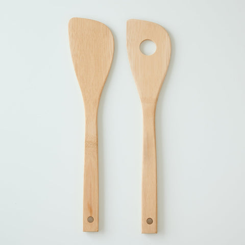 Bamboo spatula (Regular), left-handed