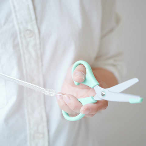 Nursing Scissors with a strap, left-handed