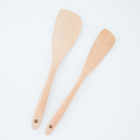 Boxwood spatula (medium size), left-handed