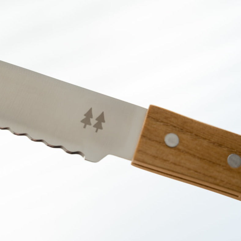 MORINOKI Bread knife by SHIZU HAMONO left handed