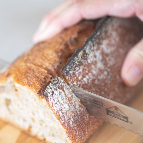 SHIMIZU HAMONO Bread knife, left-handed