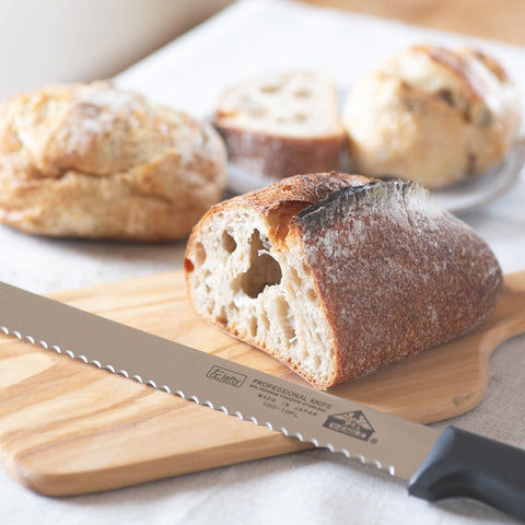 SHIMIZU HAMONO Bread knife, left-handed