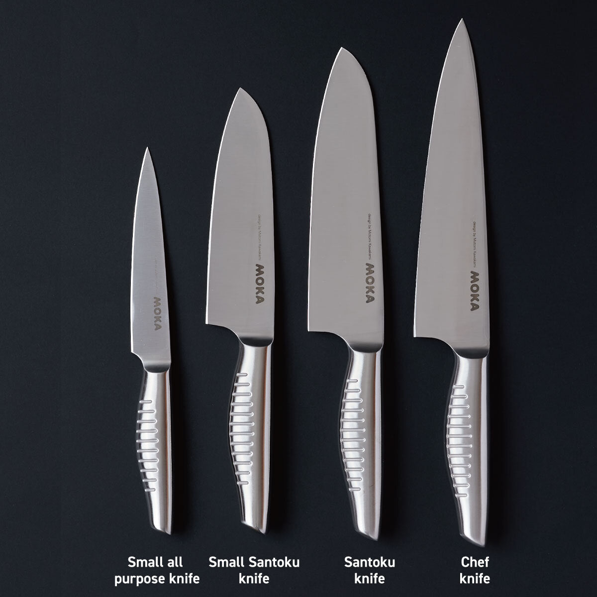 Left-Handed MOKA Small Santoku | Suncraft, Seki | Good Design